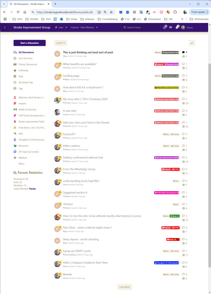 {Home Page set to All Discussions accessed DeskTop}